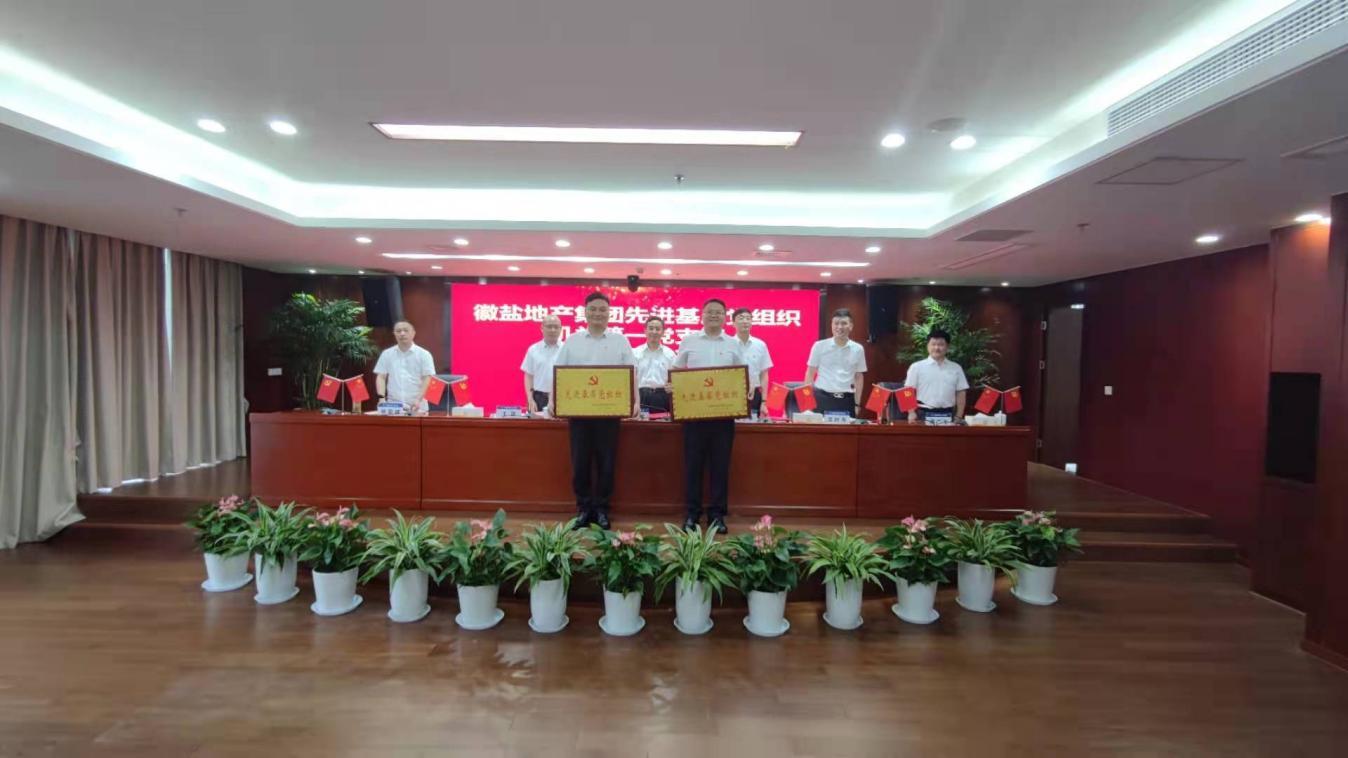 徽盐地产集团开展“七个一”系列活动，，，推动党史学习教育出新出彩